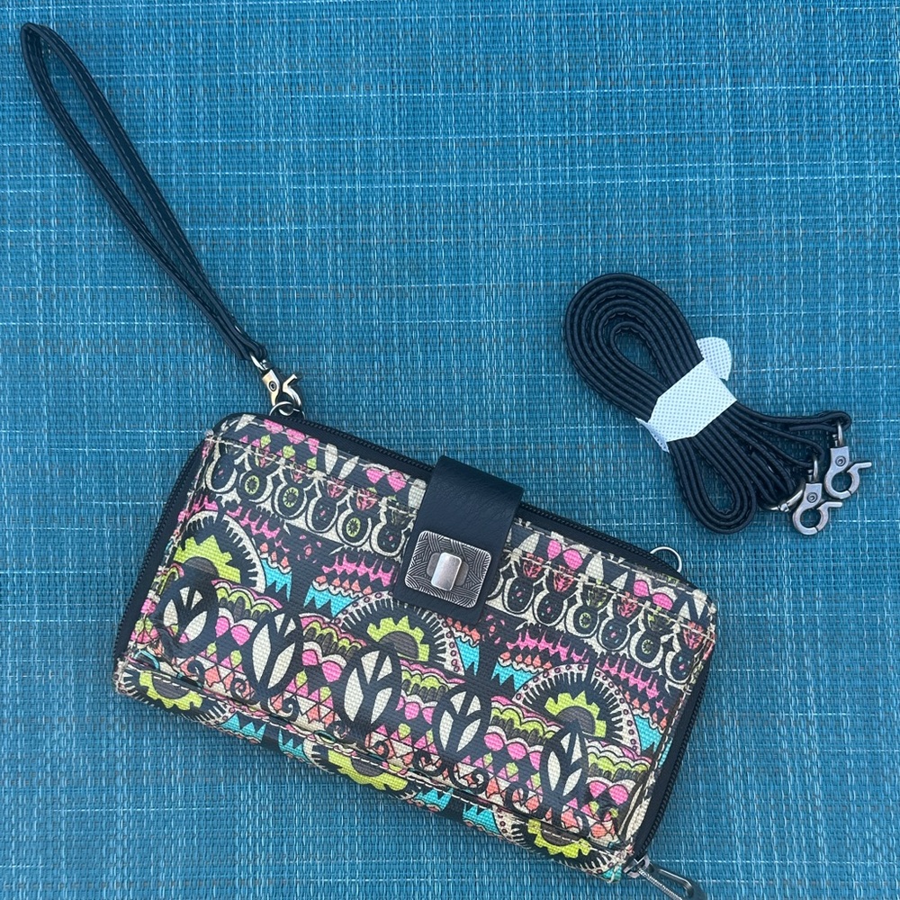 Sakroots Multicolor Clutch Wristlet